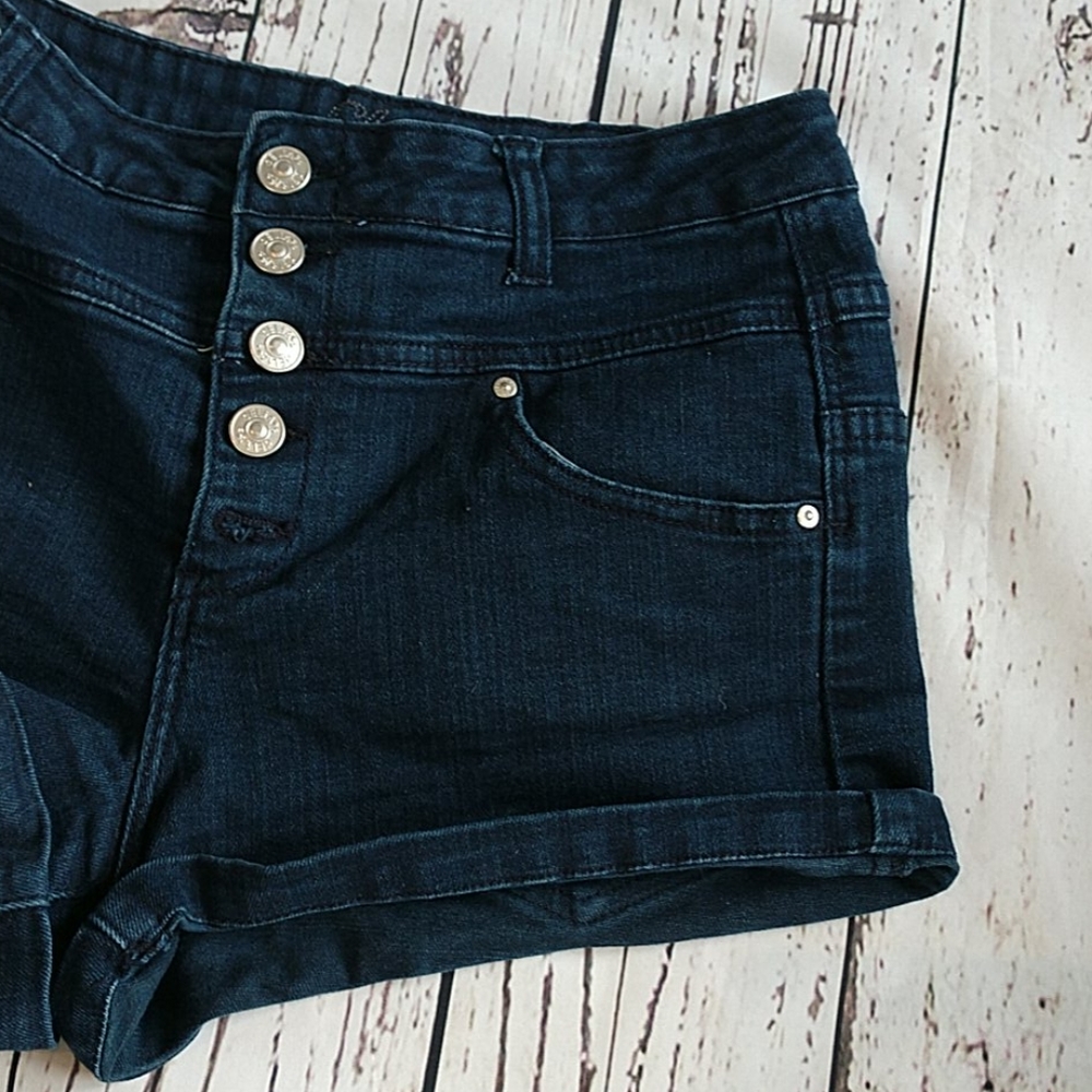 5/$25 Delia's Dark Blue Denim Jeans Shorts
